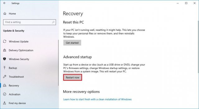 1605449753 recovery settings adanced startup windows 10