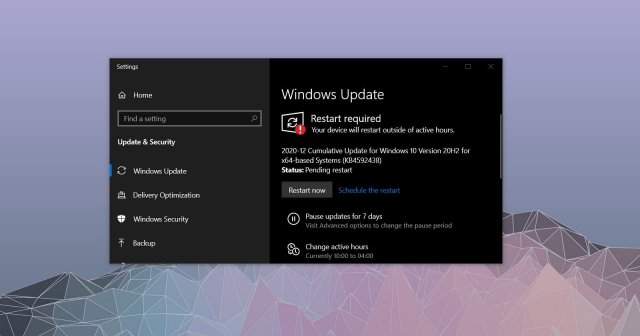 Обновления Windows 10 за декабрь 2020 года: что нового и улучшено