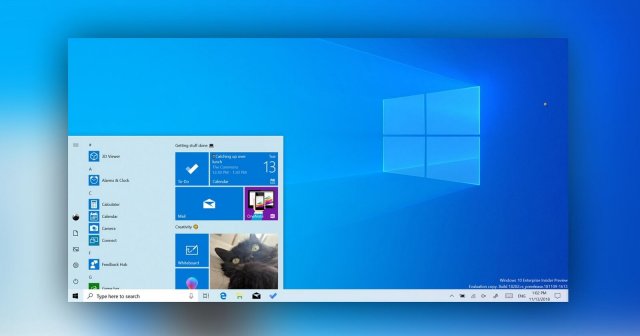 Экран блокировки, рабочий стол и настройка камера в Windows 10 получили улучшения
