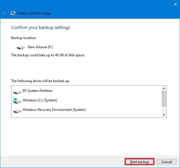 Как создать полную резервную копию Windows 10. Создание образа системы и восстановление компьютера