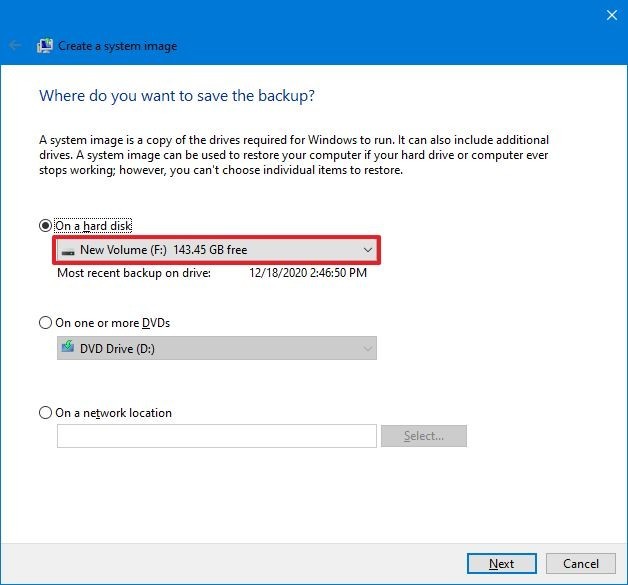 Как сделать полную резервную копию системы Windows 10