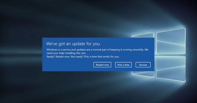 Microsoft исправляет ошибку Windows 10, которая вызывает принудительную перезагрузку