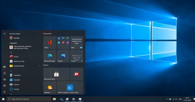 Эксклюзив: Первый взгляд на новое плавающее меню «Пуск» в Windows 10