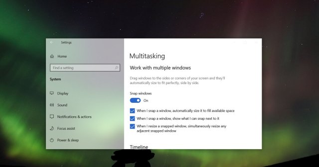 Windows 10 получает новые функции многозадачности с обновлением Sun Valley