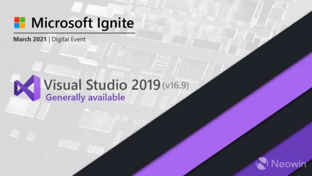 Visual Studio 2019 версии 16.9 теперь общедоступна