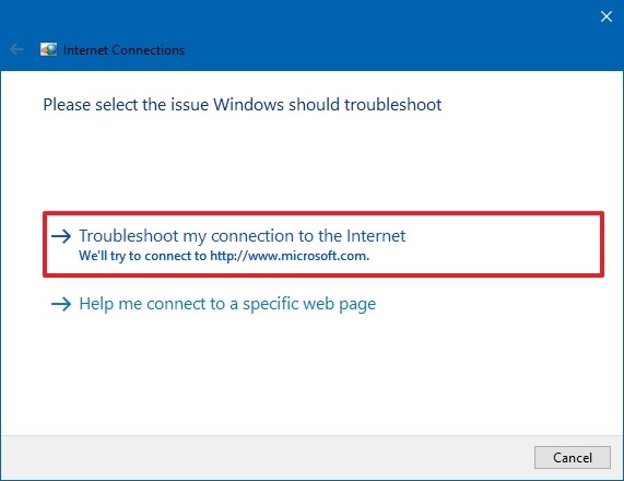 1618934231 troubleshoot connection internet windows10