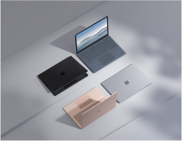 Microsoft анонсировала Surface Laptop 4, Microsoft Modern USB-C Speaker и другие аксессуары