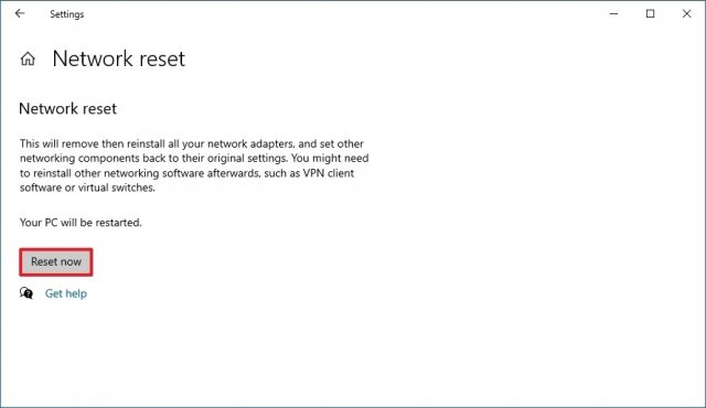 1618934212 reset network adapter fix internet windows 10 update