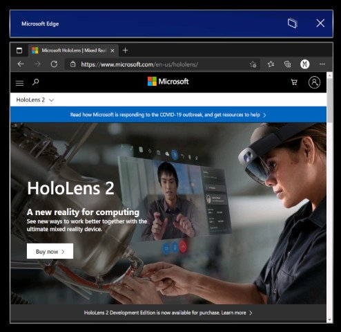 Microsoft выпустила Windows Holographic версии 21H1