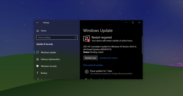 Windows 10 Build 19042.985 теперь доступна для загрузки