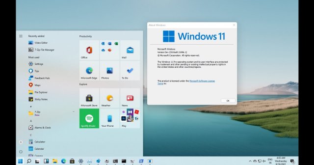 Живые плитки можно повторно включить в Windows 11