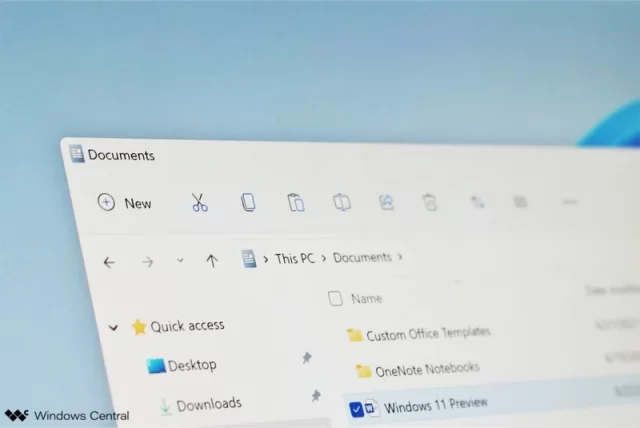Microsoft показала интерфейс Проводника в Windows 11