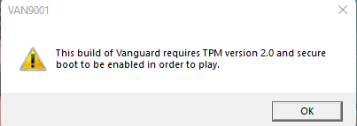 Игра Valorant от Riot Games применяет TPM 2.0 в Windows 11