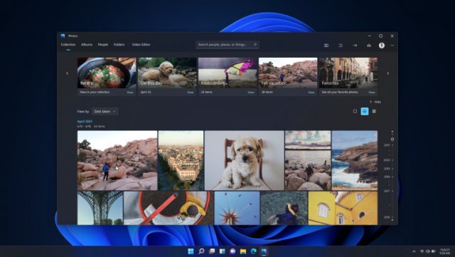 Обновлённое приложение «Фотографии» для Windows 11 теперь доступно инсайдерам в каналах Beta и Release Preview