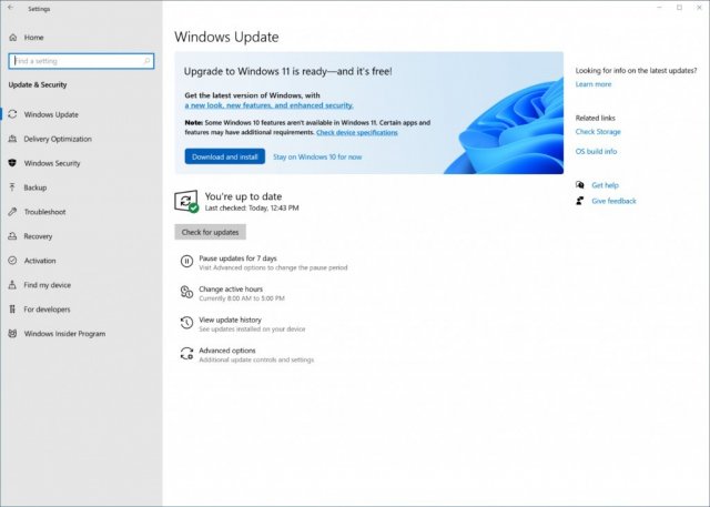Доступна для загрузки Windows 11 Build 22000.194 (без TPM 2.0, Secure Boot и UEFI)
