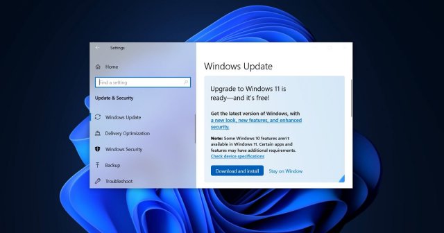 Обновление Windows 11 теперь распространяется на большее количество устройств