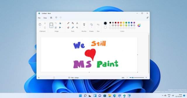 Paint получает новые возможности дизайна в Windows 11