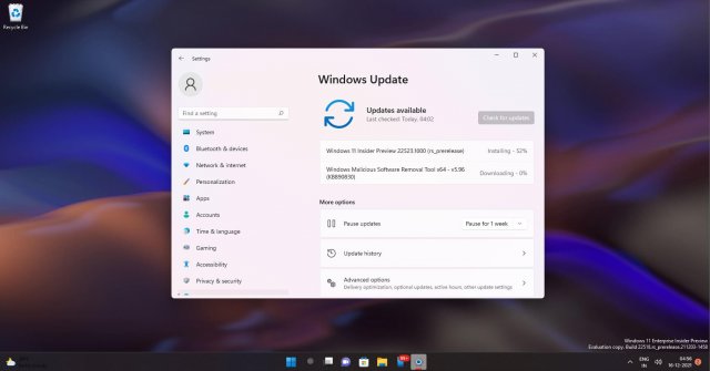 Windows 11 Build 22523 доступна для загрузки