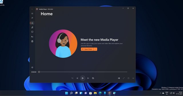 Новый Media Player для Windows 11 теперь доступен большему количеству пользователей