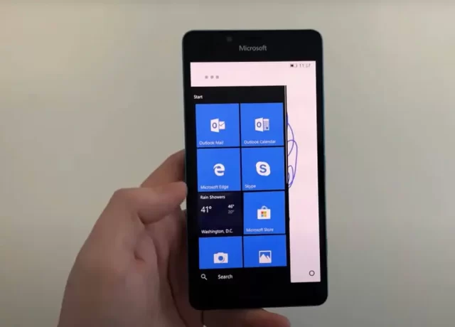 Andromeda OS продемонстрировали на Lumia 950
