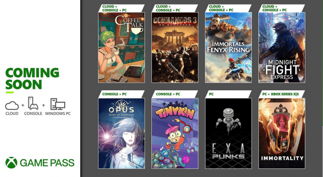 Скоро в Xbox Game Pass: Immortality, Tinykin, Immortals Fenyx Rising и другое