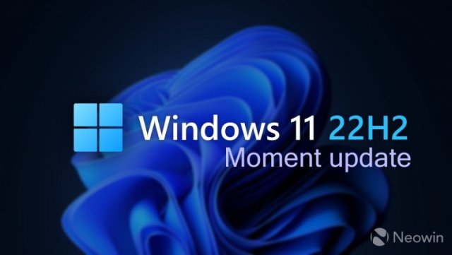 Стали появляться ссылки на обновление Windows 11 22H2 Moment