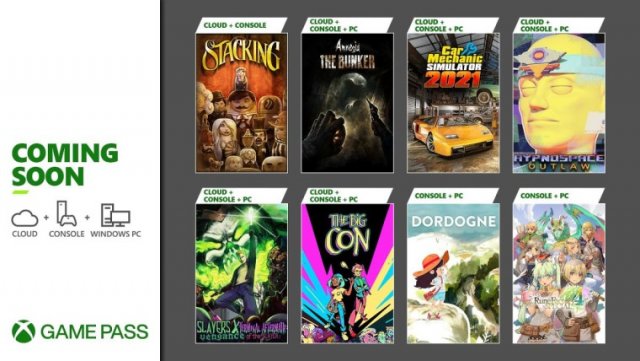 Скоро в Xbox Game Pass: Amnesia: The Bunker, Car Mechanic Simulator 2021, Dordogne и другое